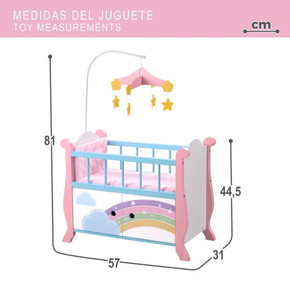 Cradle for dolls Teamson BBQ 57 x 81 x 31 cm - Yokefinds Ireland