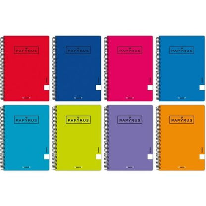 Notebook Papyrus Din A4 80 Sheets (5 Units)