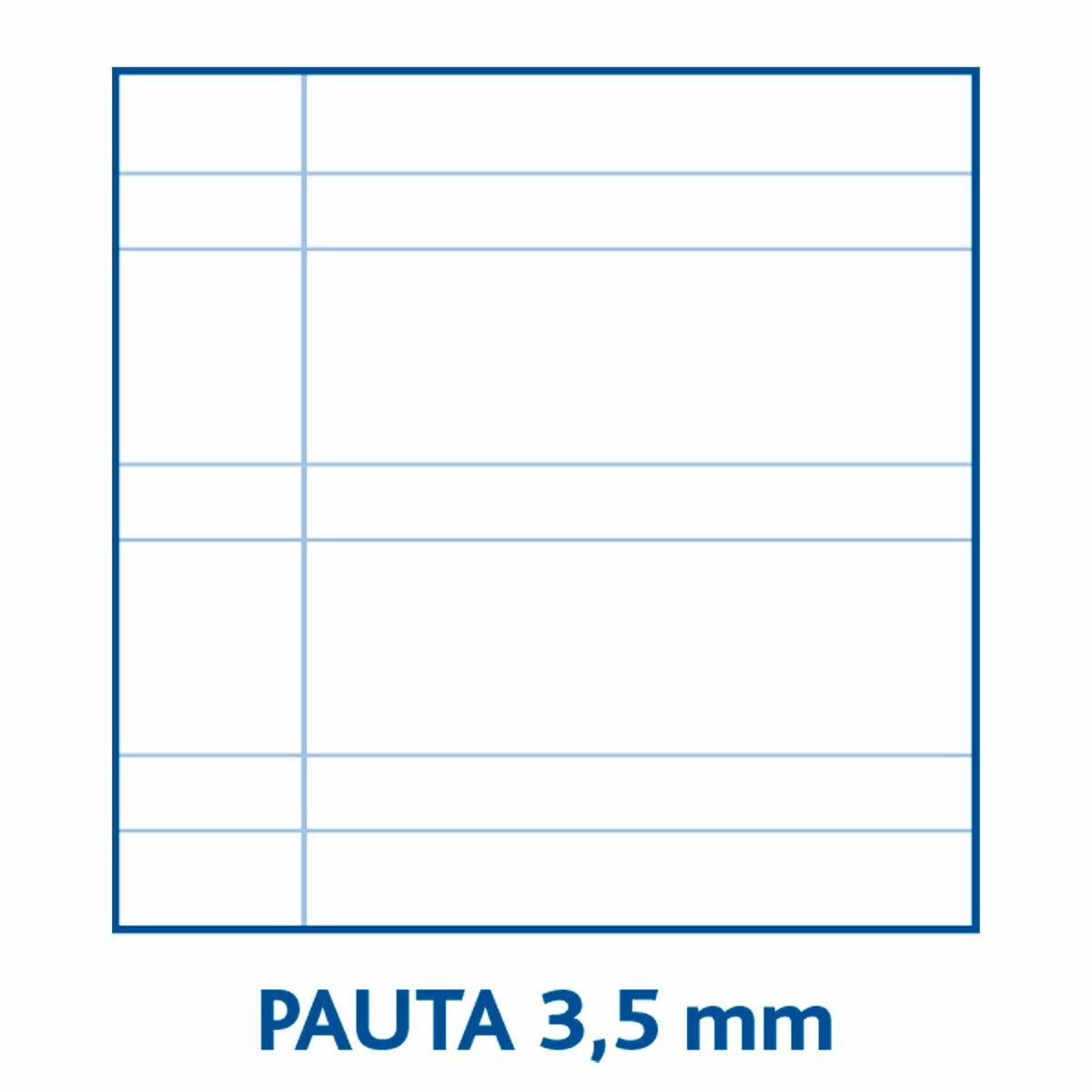 Notebook Papyrus Din A4 80 Sheets (5 Units)