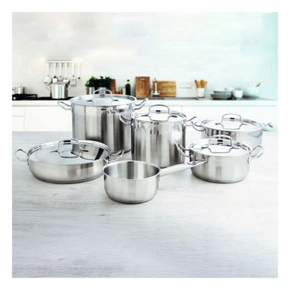 Casserole with Lid Quid Azzero Stainless steel