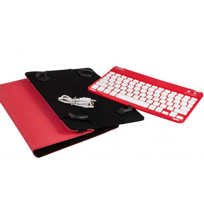 Case for Tablet and Keyboard Silver HT UNIVERSAL 9-11