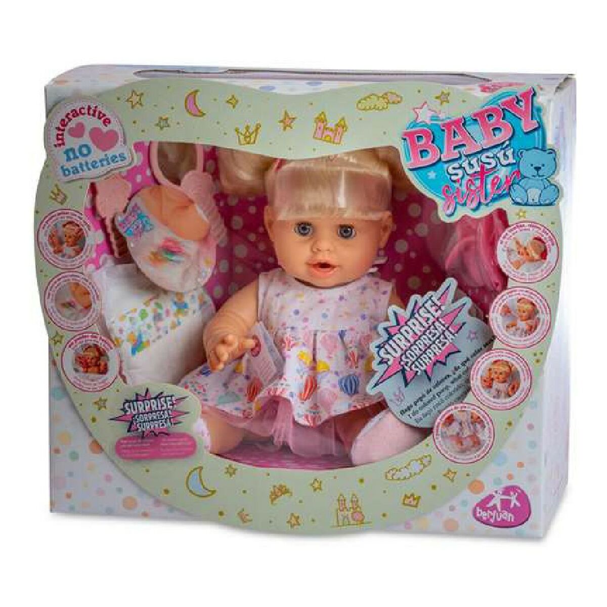 Baby doll Baby Susú Sister Berjuan (38 cm) - Yokefinds Ireland