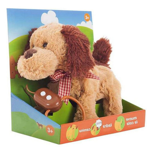 Plush Toy Dog Brown 22 cm - Yokefinds Ireland