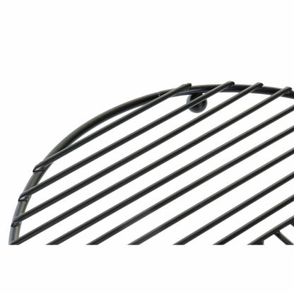 Table Mat DKD Home Decor Grille Black Metal 20 x 20 x 1,5 cm