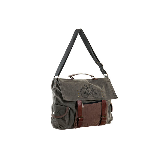 Shoulder Bag DKD Home Decor Bicycle 48 x 10 x 37 cm Grey Brown - Yokefinds Ireland