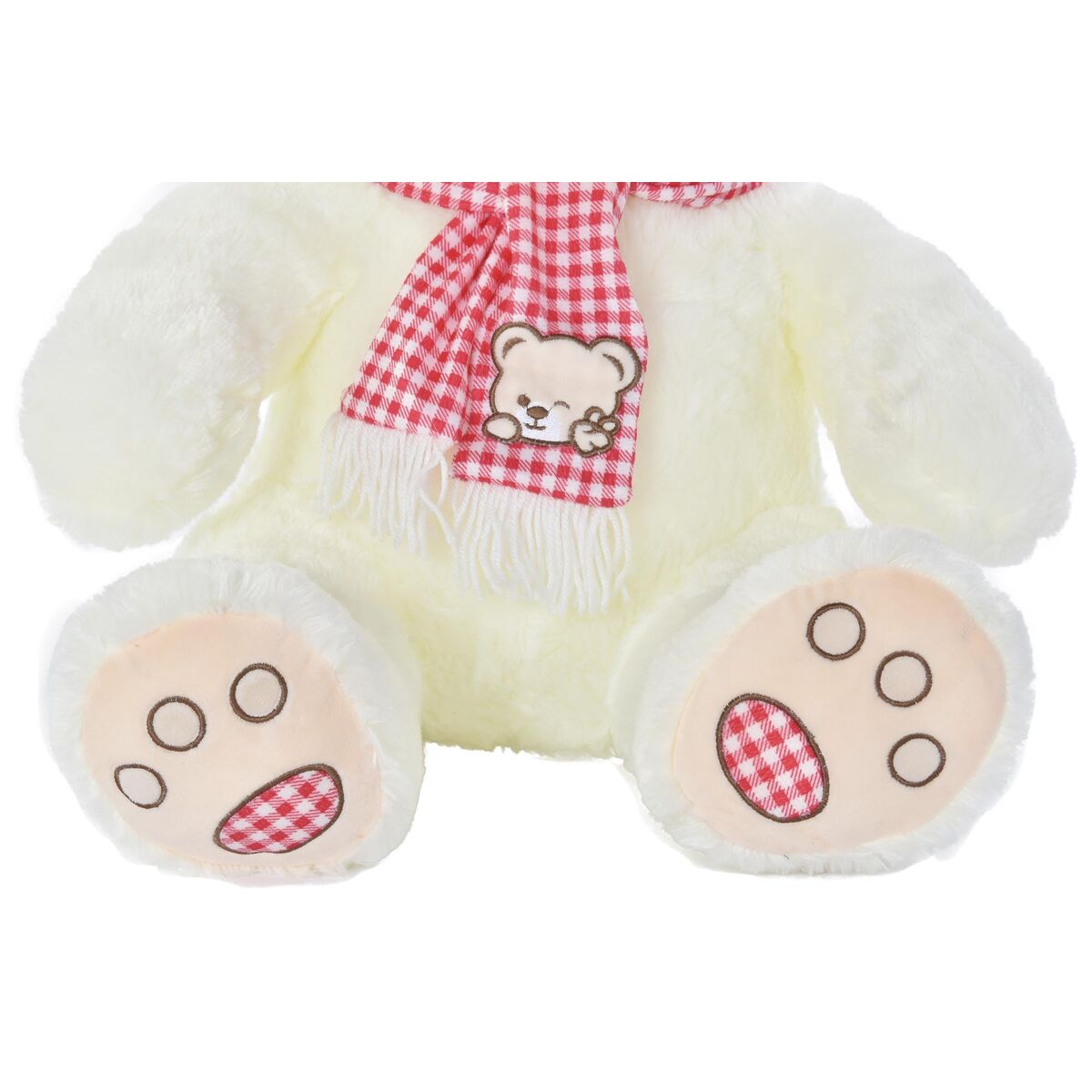 Teddy Bear DKD Home Decor Red White Burgundy Children's 20 x 20 x 50 cm (2 Units) - Yokefinds Ireland