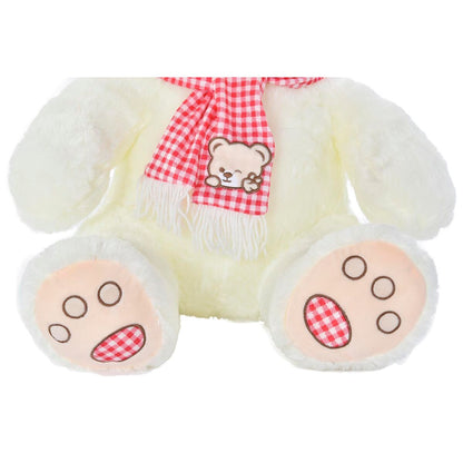 Teddy Bear DKD Home Decor Red White Burgundy Children's 20 x 20 x 50 cm (2 Units) - Yokefinds Ireland