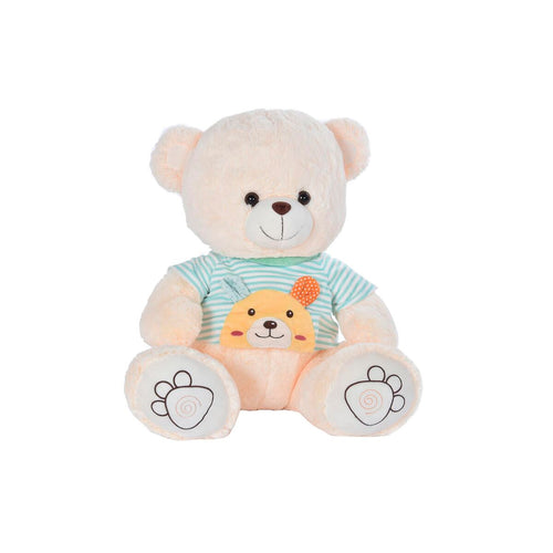 Teddy Bear DKD Home Decor T-shirt Polyester White Green Children's Bear - Yokefinds Ireland