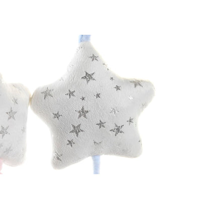 Fluffy toy DKD Home Decor Bear Star 13 x 6 x 40 cm (2 Units) - Yokefinds Ireland