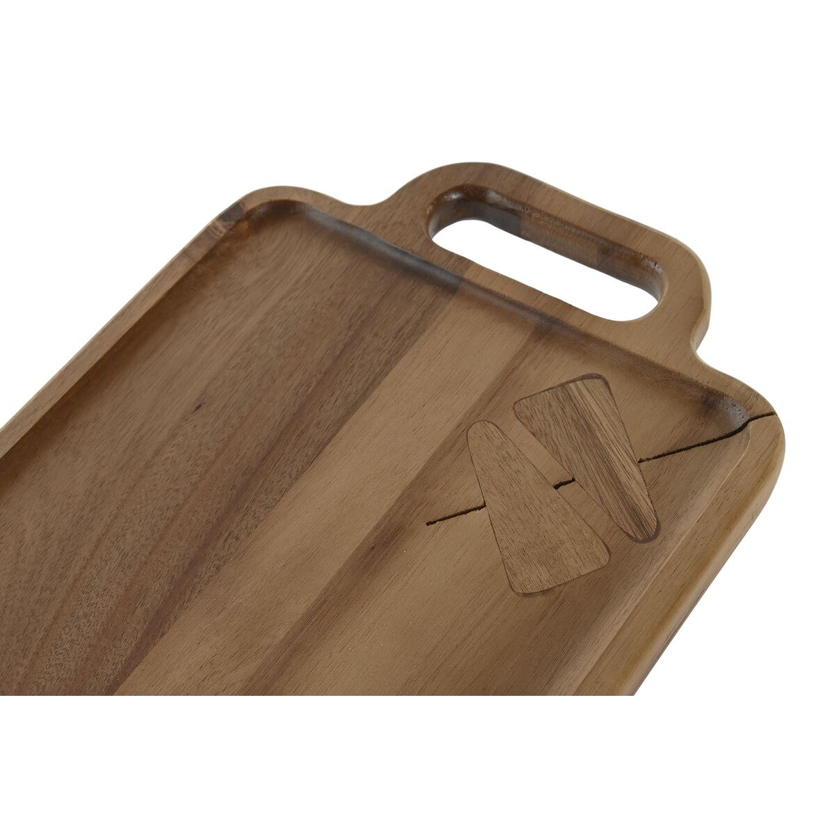 Cutting board DKD Home Decor 40 x 25 x 2 cm Brown Acacia