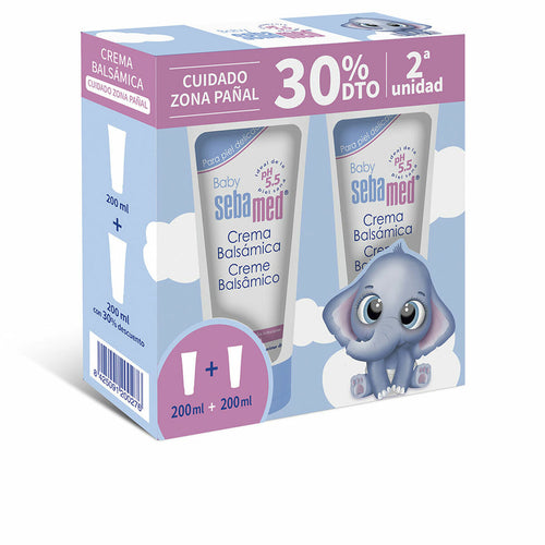 Daily Care Cream for Nappy Area Sebamed Baby 200 ml x 2 - Yokefinds Ireland