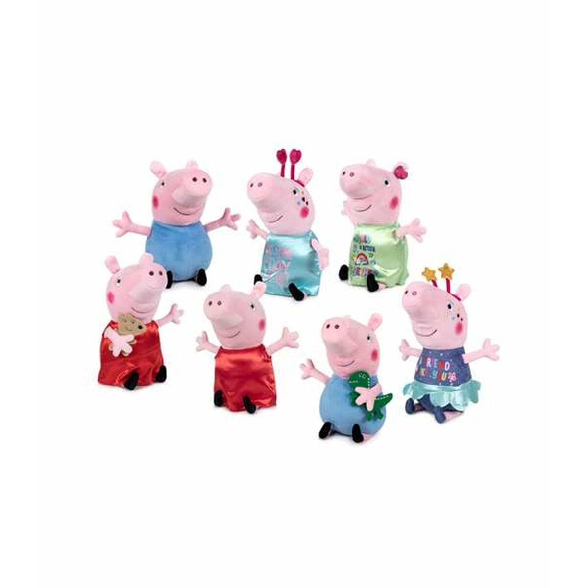 Fluffy toy Peppa Pig 20 cm - Yokefinds Ireland