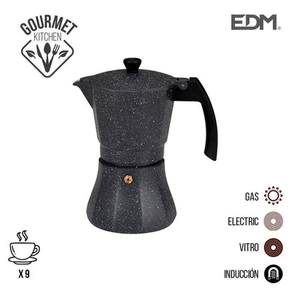 Coffee-maker EDM Black Aluminium (Coffee-maker)