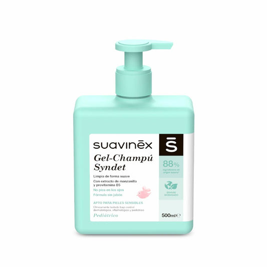 Gel and Shampoo Suavinex Syndet (500 ml) - Yokefinds Ireland