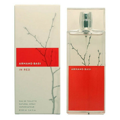 Women's Perfume In Red Armand Basi EDT In Red 100 ml