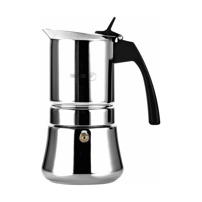 Italian Coffee Pot FAGOR Etnica Stainless steel 18/10 (4 Cups)