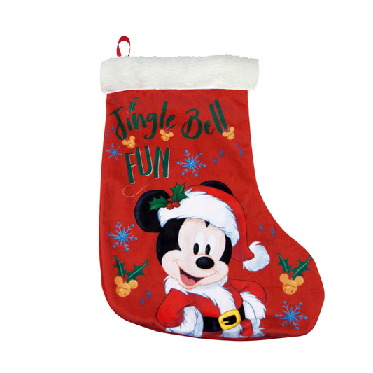 Christmas Stocking Mickey Mouse Happy smiles 42 cm Polyester