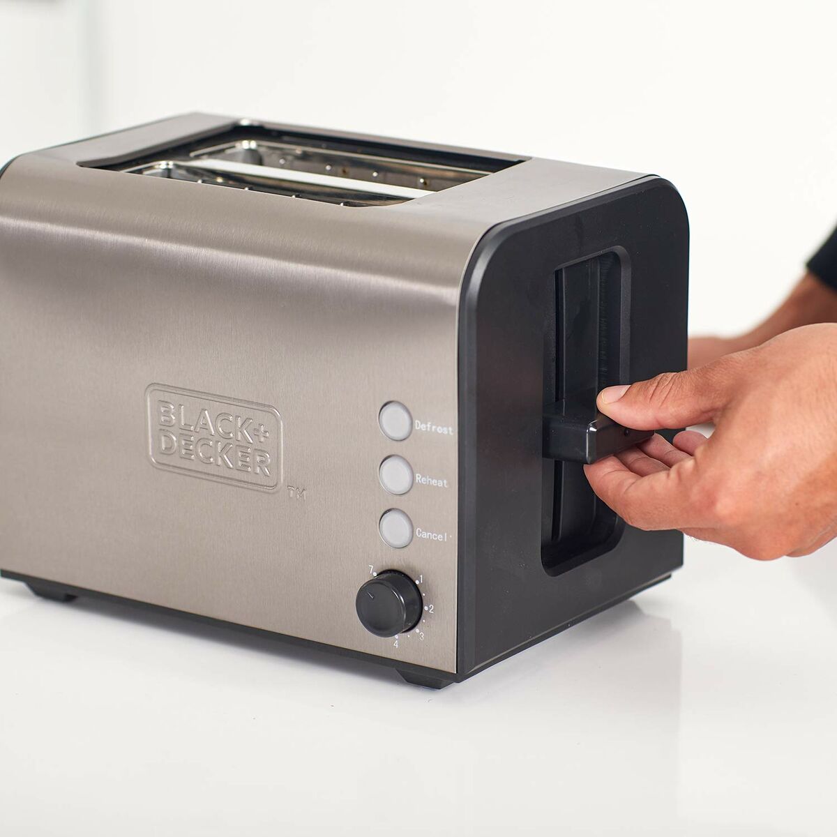 Toaster Black & Decker BXTO900E Stainless steel 900 W