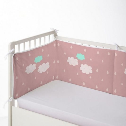 Cot protector Haciendo el Indio Rabbit and Cloud (60 x 60 x 60 + 40 cm) - Yokefinds Ireland