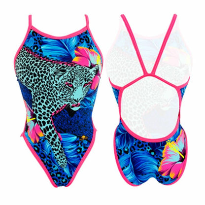 Women’s Bathing Costume Turbo 'Revolution Blue Pantera Blue