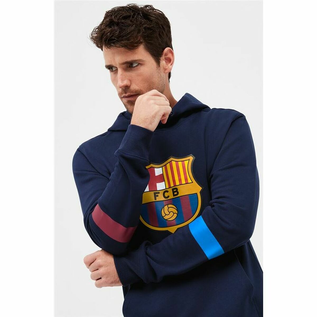 Men’s Hoodie F.C. Barcelona Navy Blue