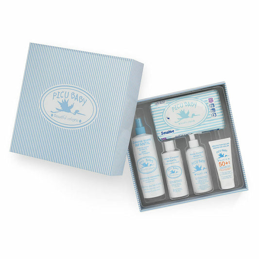 Gift Set for Babies Picu Baby Blue (5 Pieces) - Yokefinds Ireland