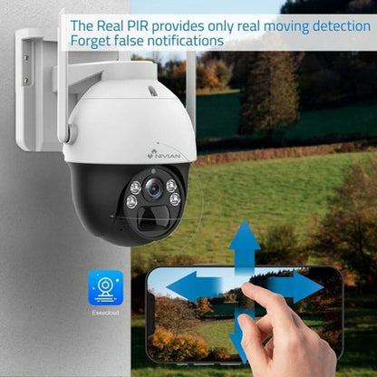 Surveillance Camcorder Nivian 360º 4G(SIM)