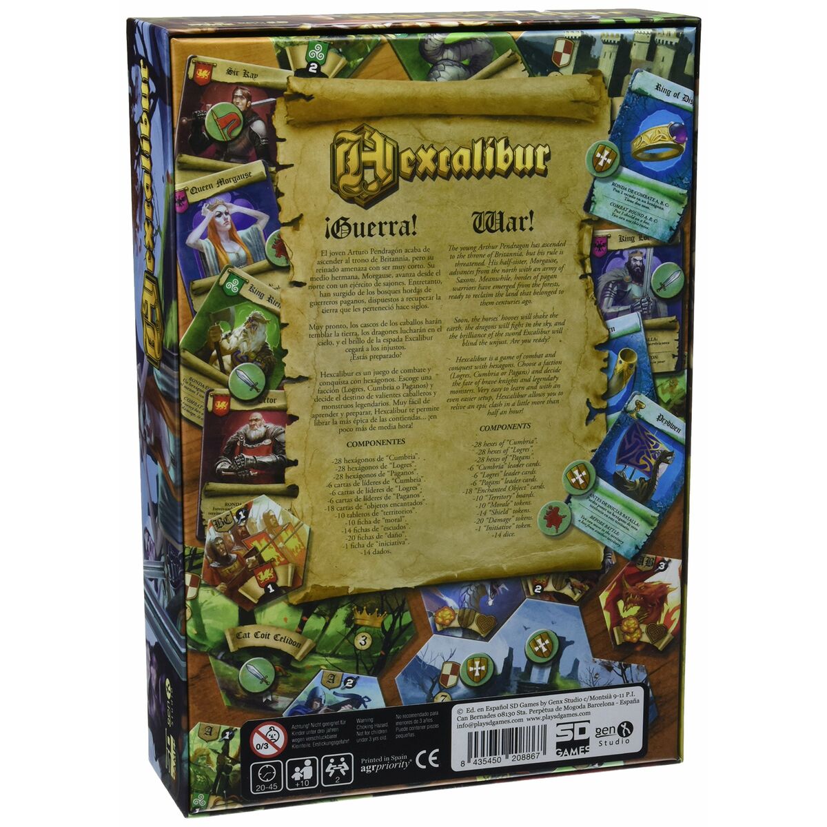 Board game SD Games Excalibur - Yokefinds Ireland