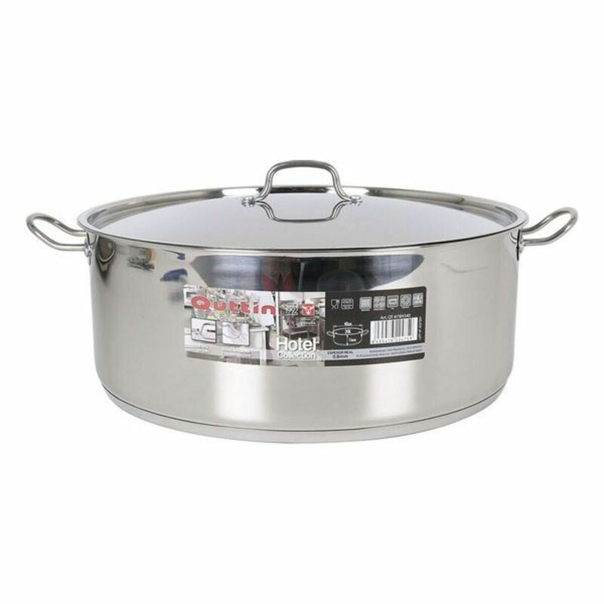 Casserole with lid Quttin Stainless steel