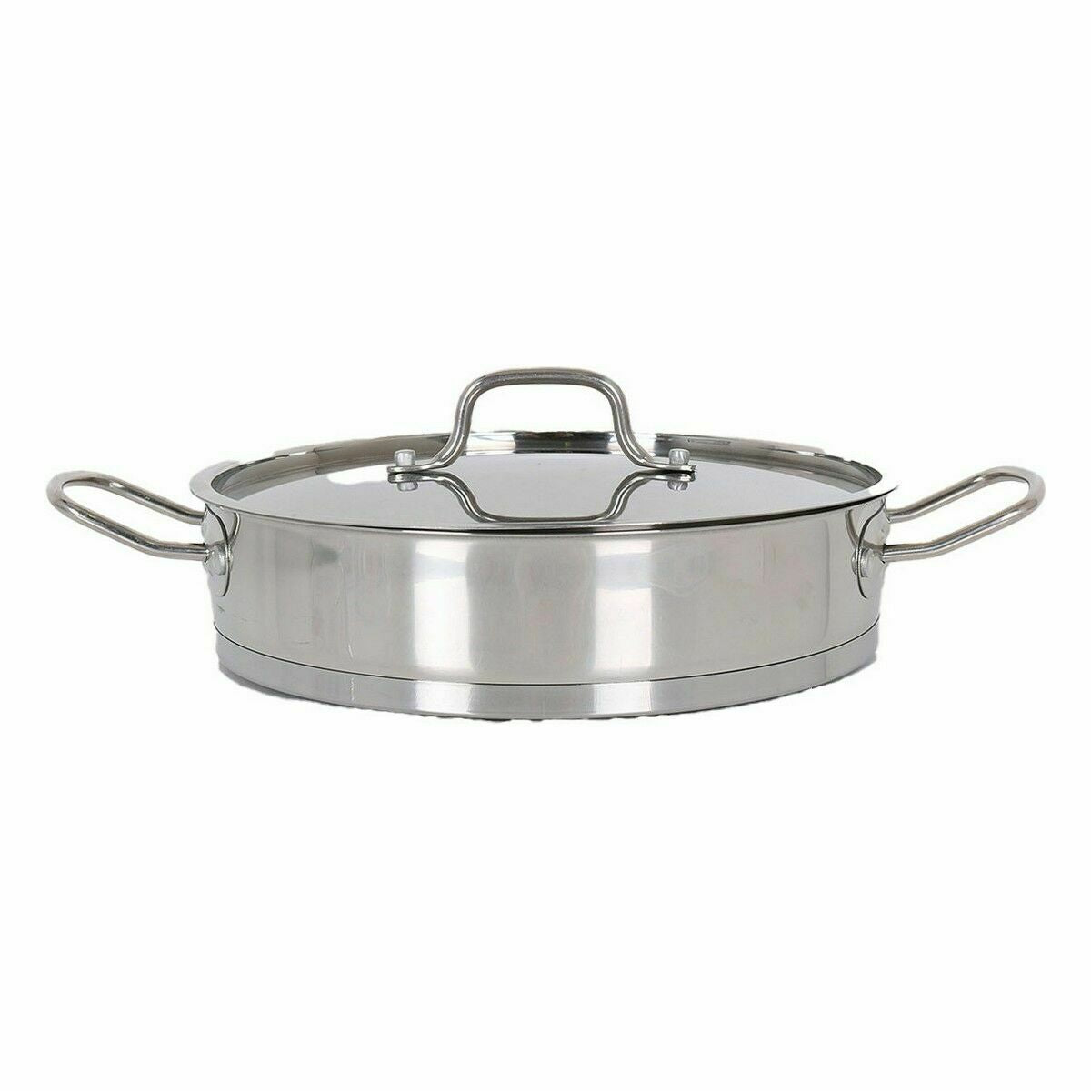 Casserole with glass lid Quttin 4,3 L (2 Units)