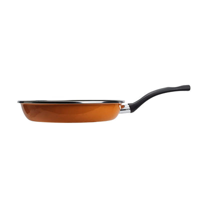 Pan San Ignacio valencia bgeu2521 Orange Steel Multicolour Glazed enamelled steel 28 x 5 cm