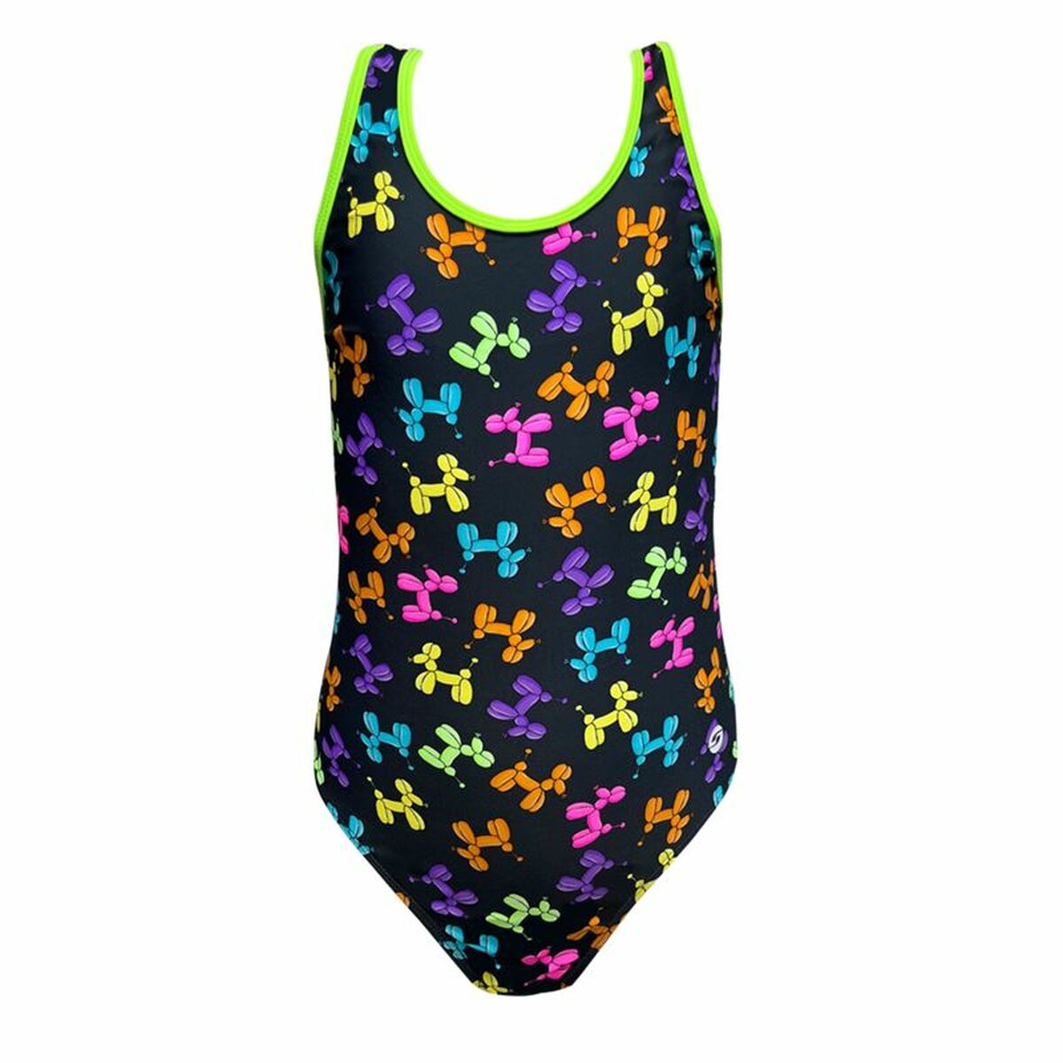 Swimsuit for Girls Ras Marilyn Black