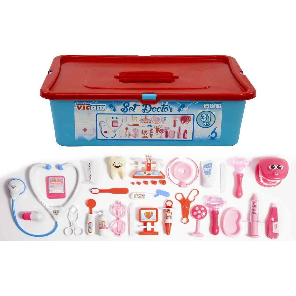 Toy Medical Case with Accessories 31 Pieces - YOKE FINDS 🇮🇪 IE 