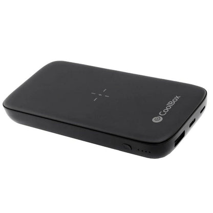 Powerbank CoolBox QI Black 10000 mAh