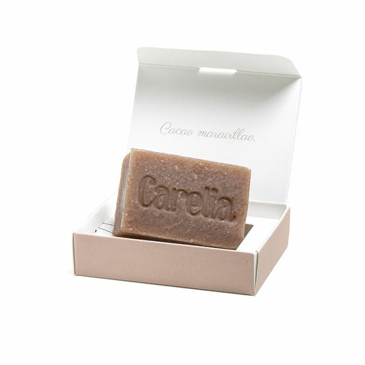 Natural Soap Bar Carelia Botanical & Artisan Cocoa (100 g) - Yokefinds Ireland