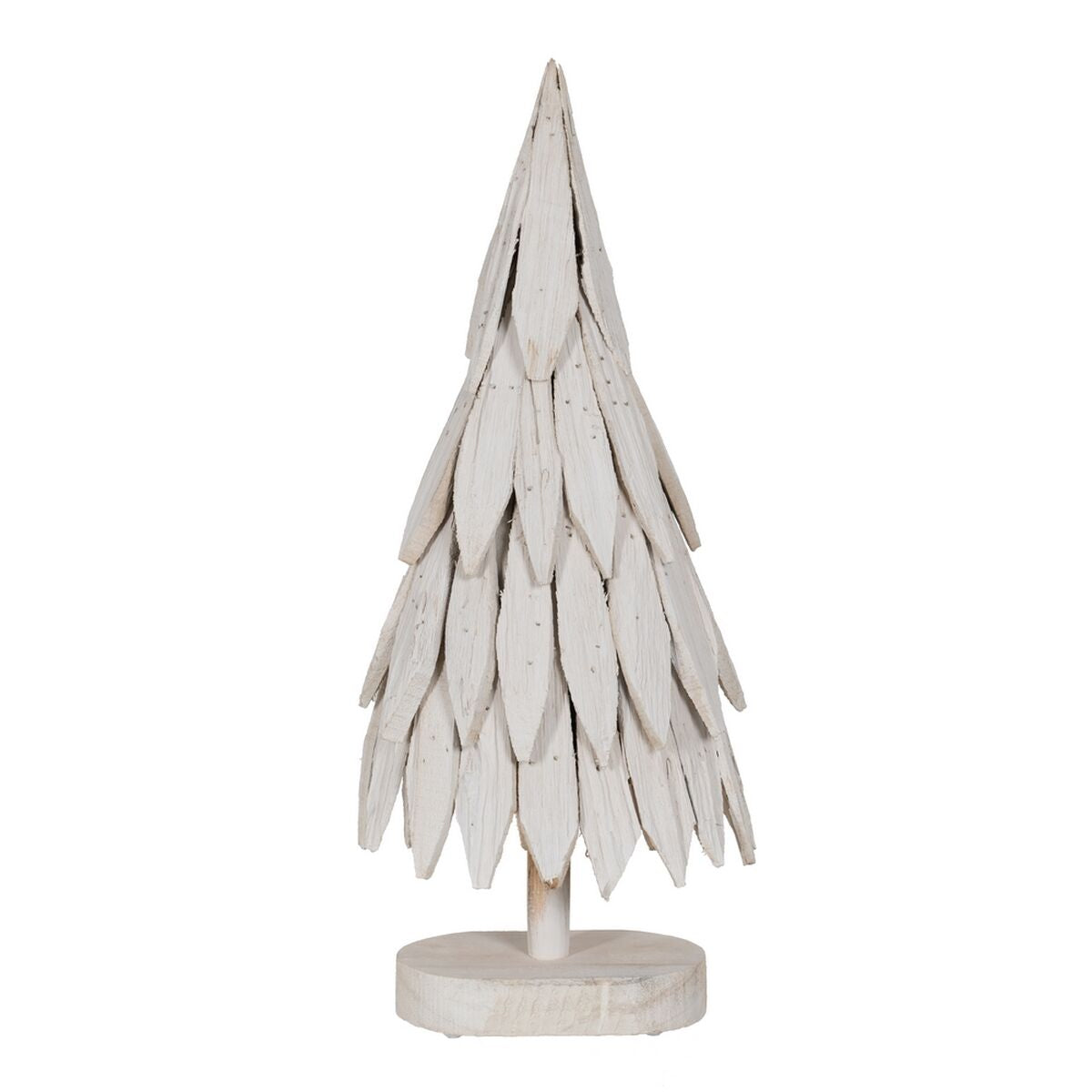 Christmas Tree White Paolownia wood 26 x 18 x 70 cm