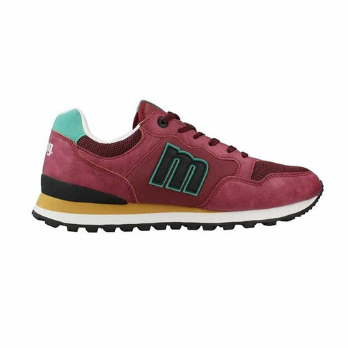 Men’s Casual Trainers Mustang Attitude Fable Red Burgundy