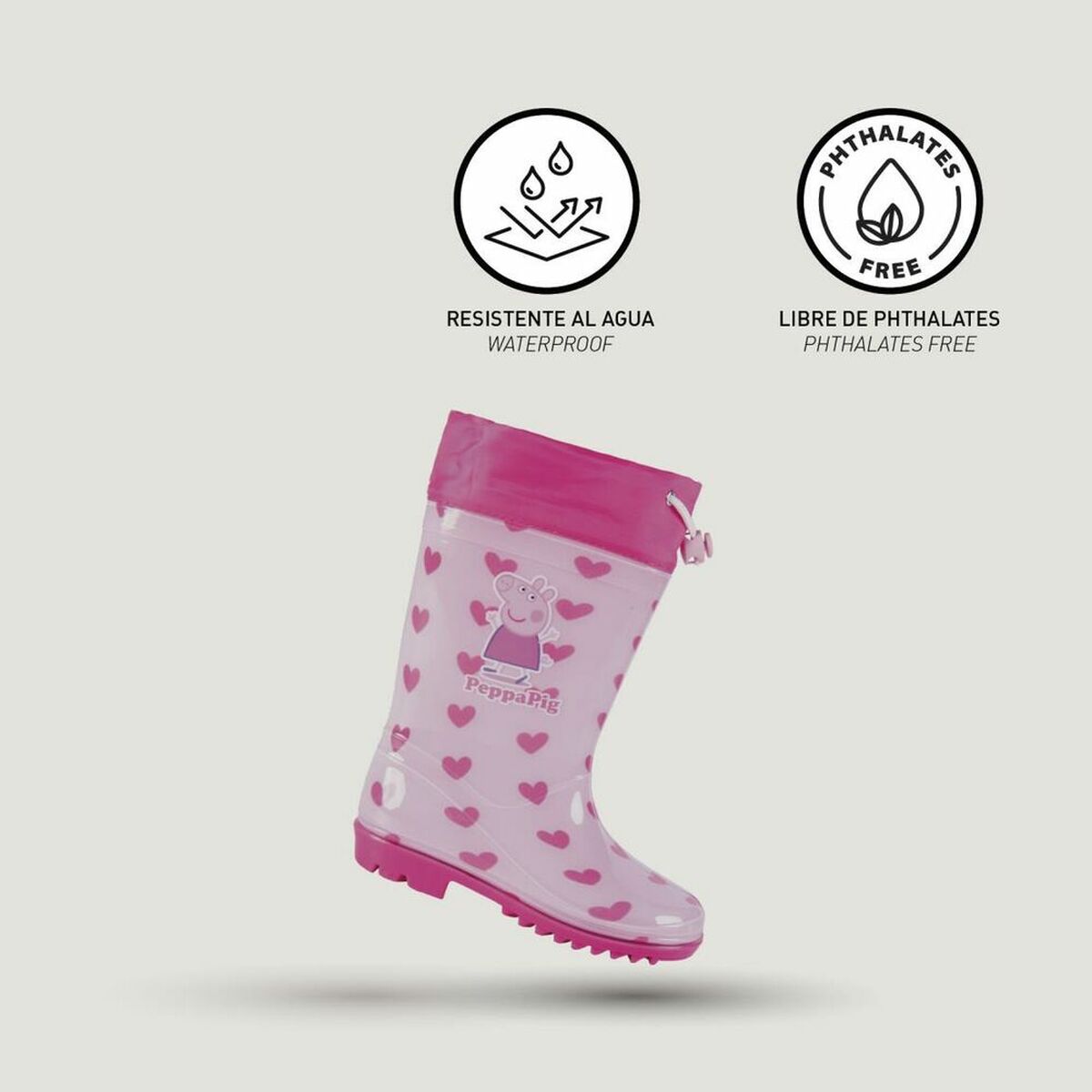 Children's Water Boots Peppa Pig Pink - Yokefinds Ireland