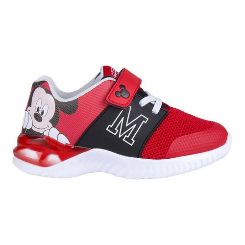 LED Trainers Mickey Mouse Red - Yokefinds Ireland