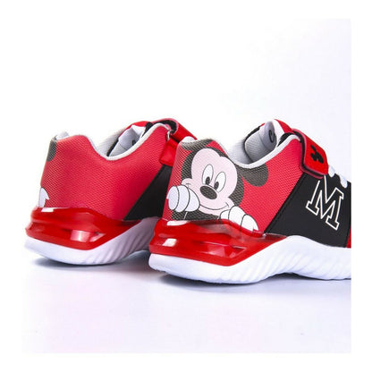 LED Trainers Mickey Mouse Red - Yokefinds Ireland