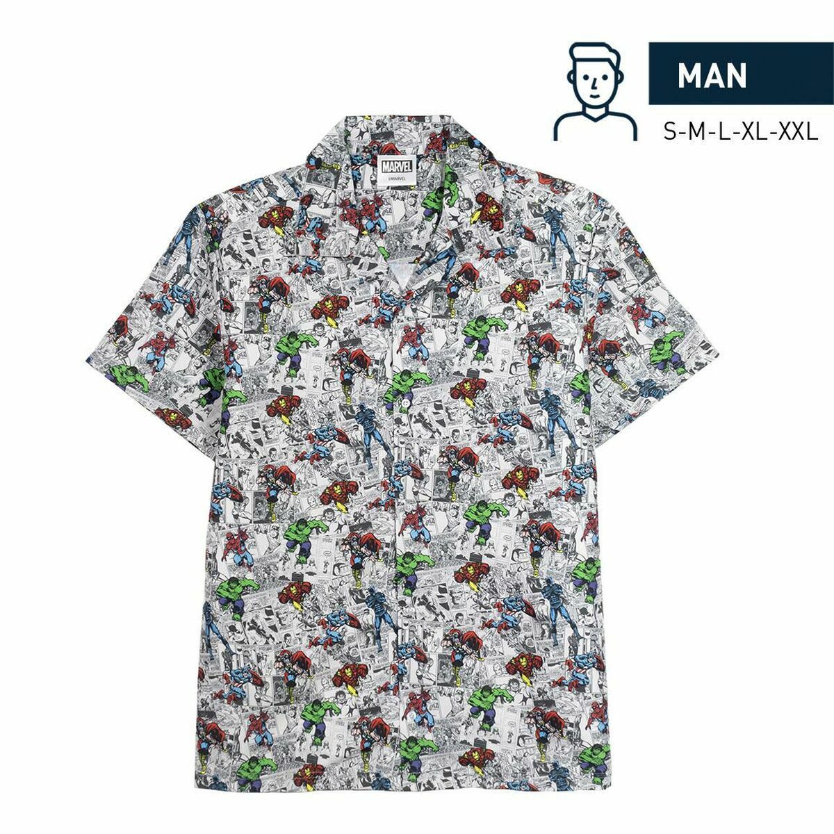 Shirt Marvel Light grey