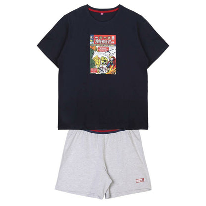 Pyjama Marvel Men Dark blue (Adults)