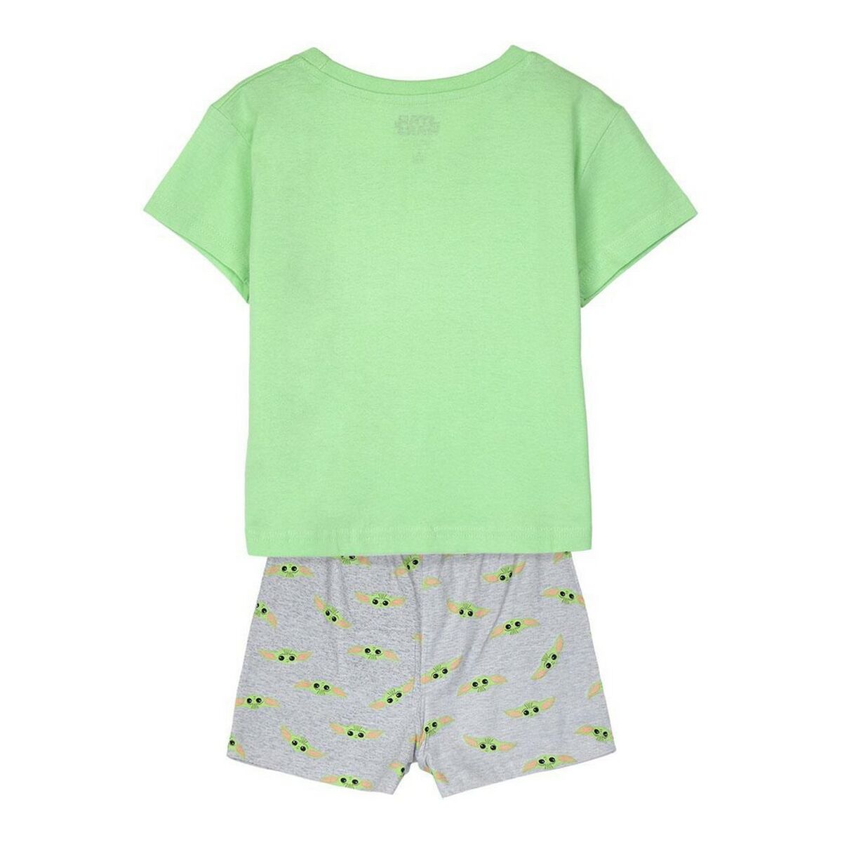 Summer Pyjama The Mandalorian Children's Green Light Green - Yokefinds Ireland