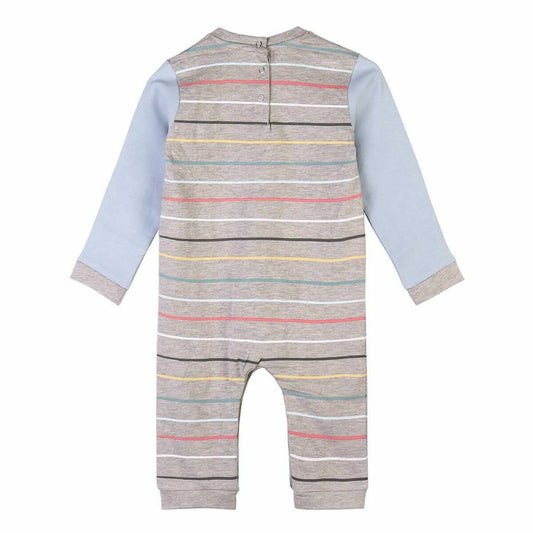 Baby's Long-sleeved Romper Suit Snoopy Grey - Yokefinds Ireland