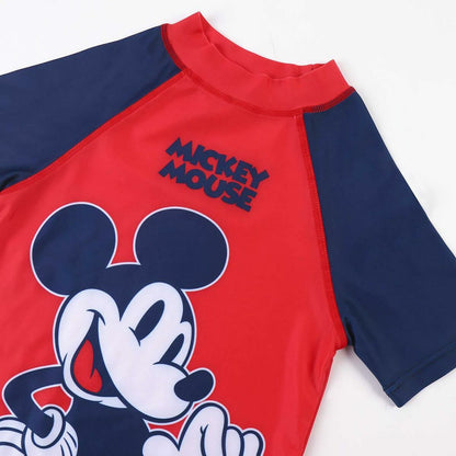 Bathing T-shirt Mickey Mouse Red