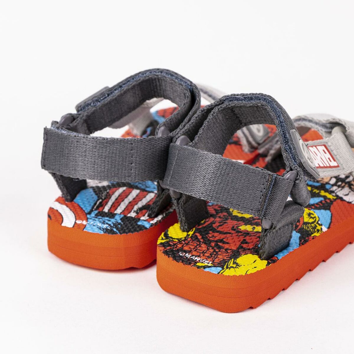 Children's sandals The Avengers Red