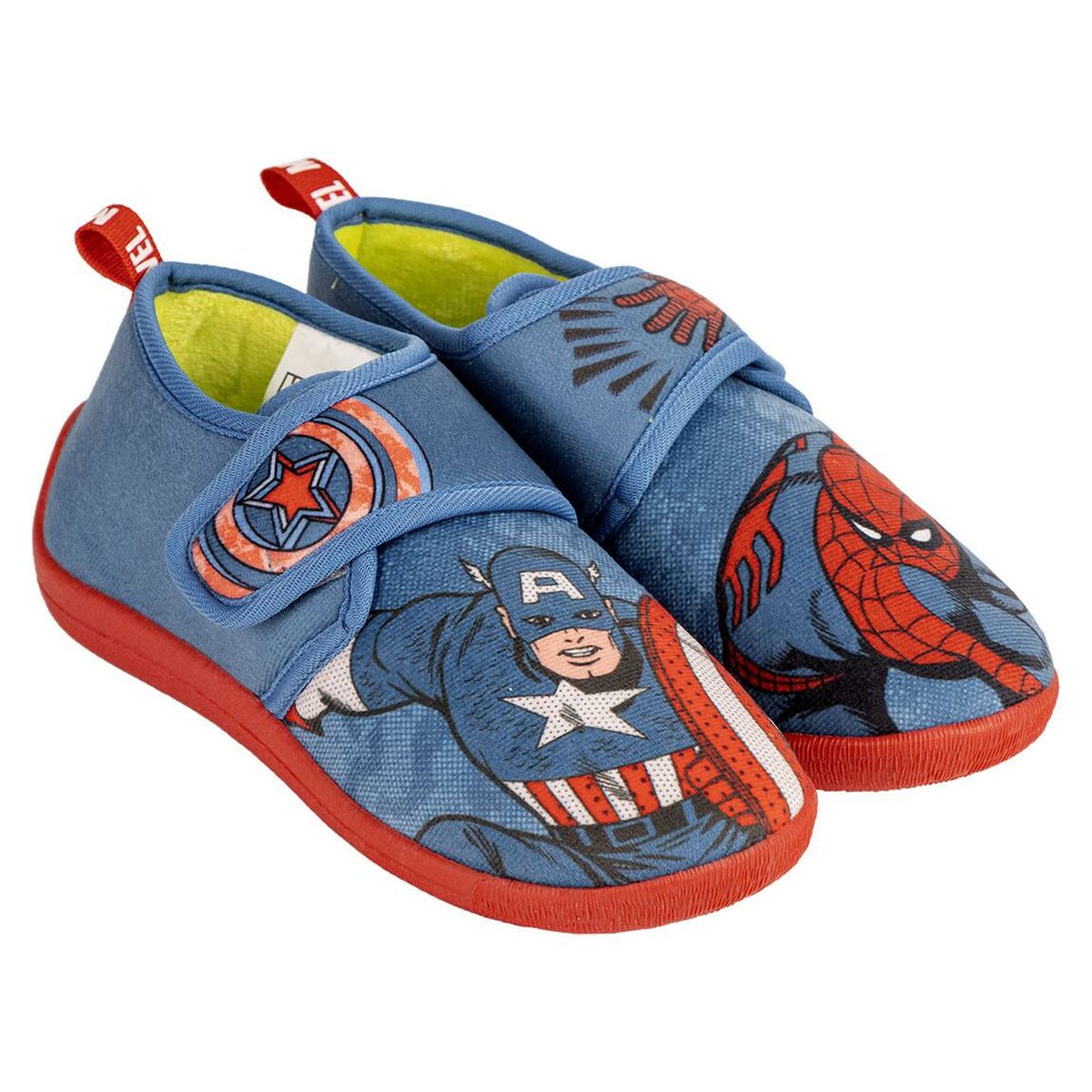 House Slippers Marvel Velcro Dark blue