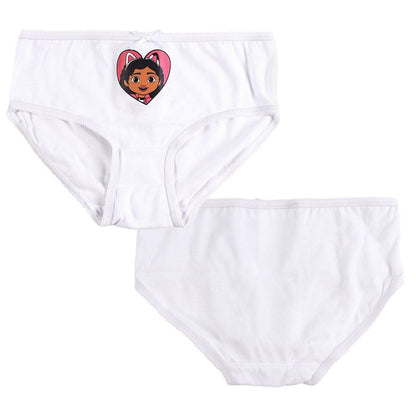 Pack of Girls Knickers Gabby's Dollhouse 3 Units Multicolour