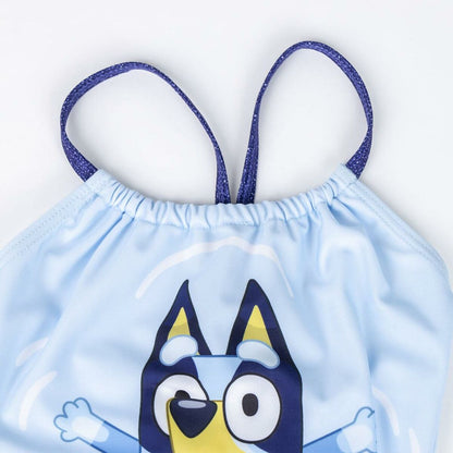 Swimsuit for Girls Bluey Light Blue