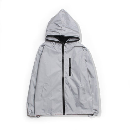 Super Bright Reflective Jacket water/wind proof